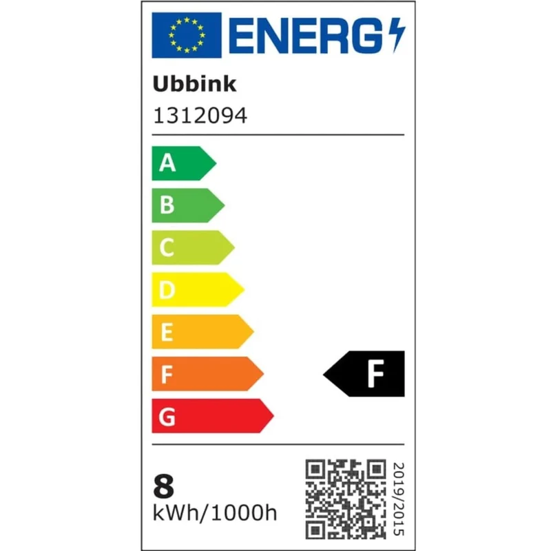 Niagara® 90 LED - lame d'eau - Inox 304 avec raccords filetés Ø25 mm/1" - LED strip 90 cm 1x62 blanc froid, transfo AC 12V/DE-06-12W, Lumen 420, EEK A+, 7 Watt - H10 x 90 x 12,5 cm