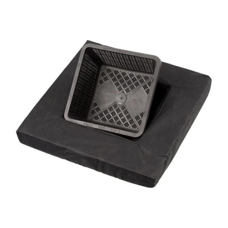 Swimplant - île flottante pour plantes aquatiques, carrée, convient pour 1063920 (H15x25x25 cm) - 40 x 40 cm