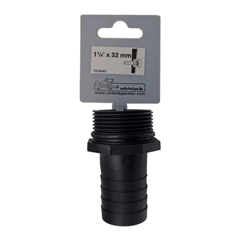 Embout à olive filetage mâle 1 x Ø mm tuyau - Ø32 (1¼") x Ø32 (1¼") mm