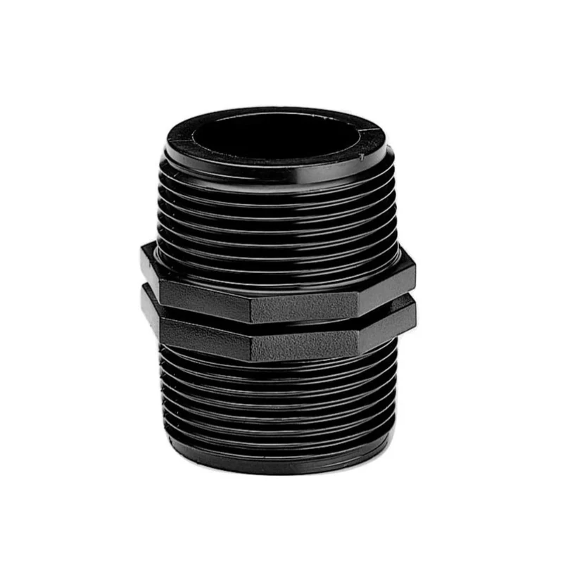 Mamelon double 2 x filetage mâle/mâle - Ø32 (1¼") x Ø32 (1¼") mm