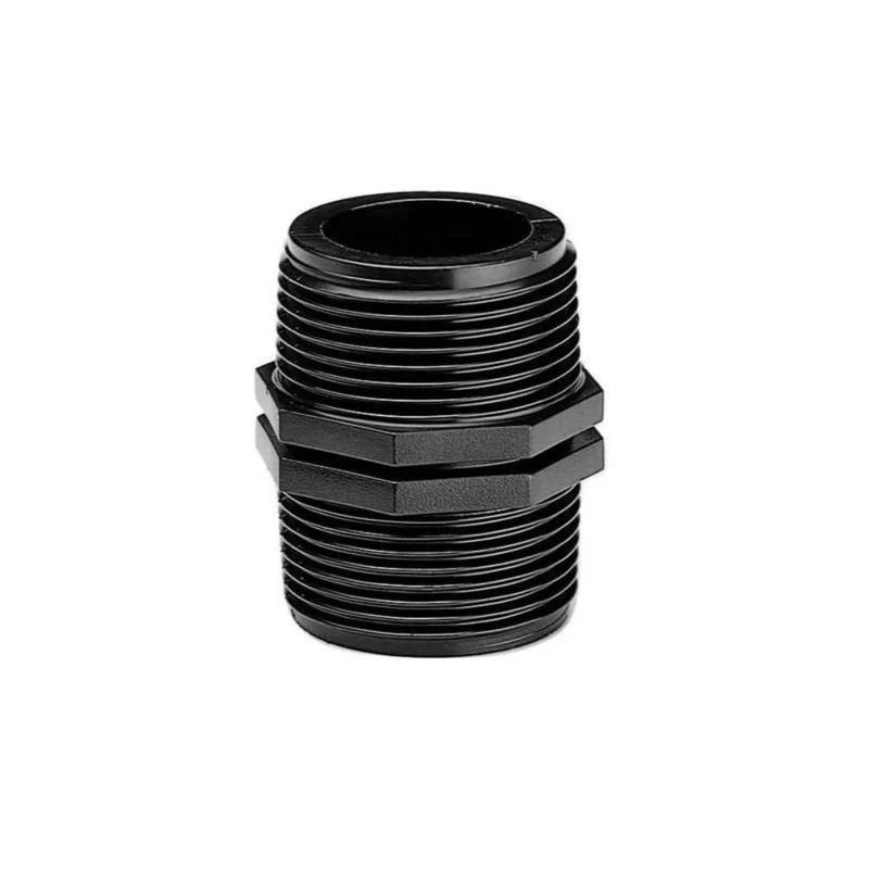 Mamelon double 2 x filetage mâle/mâle - Ø25 (1") x Ø25 (1") mm