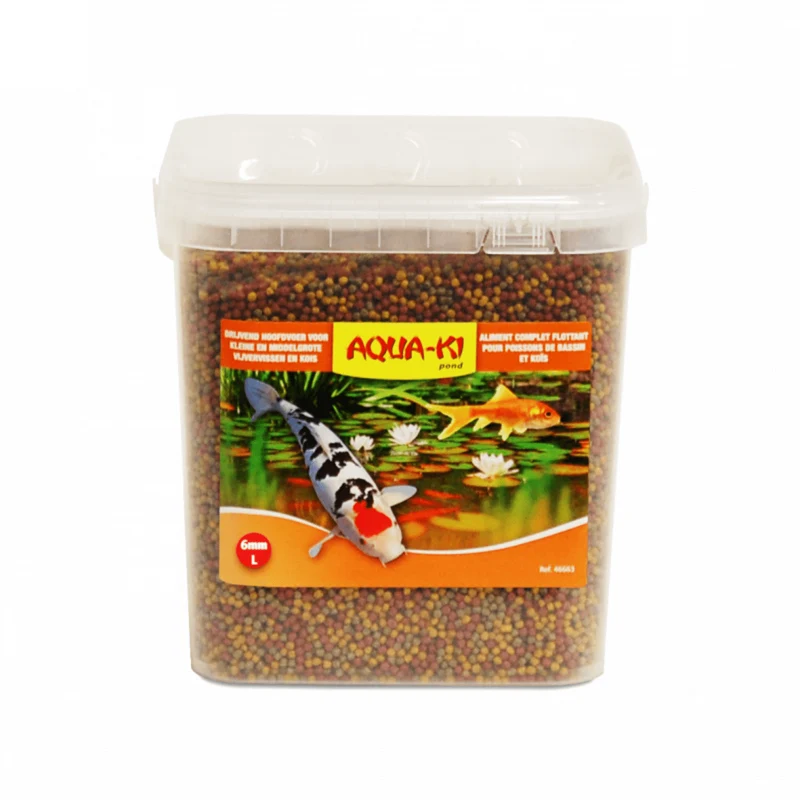 AQUA-KI ORANGE POND 3 COULEURS 6,0 MM 5,4 L - 1,84 KG SEAU