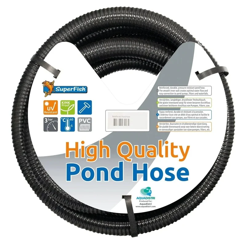 REINFORCED POND HOSE 25 MM 5 M
