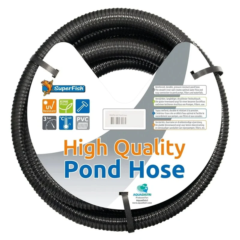 REINFORCED POND HOSE 25 MM 30 M