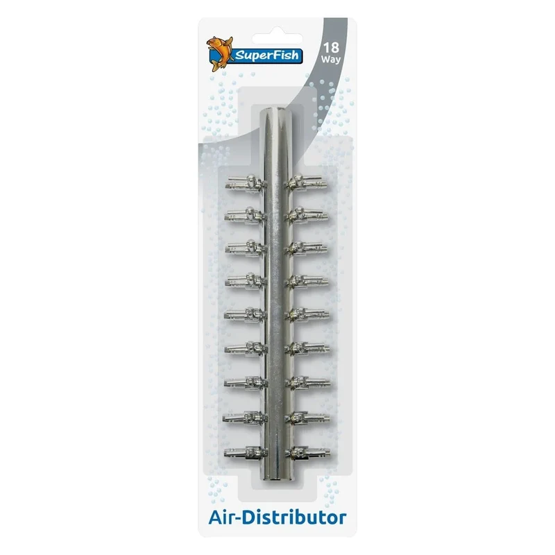 STAINLES AIR DISTRIBUTOR WITH 18 OUTLETS