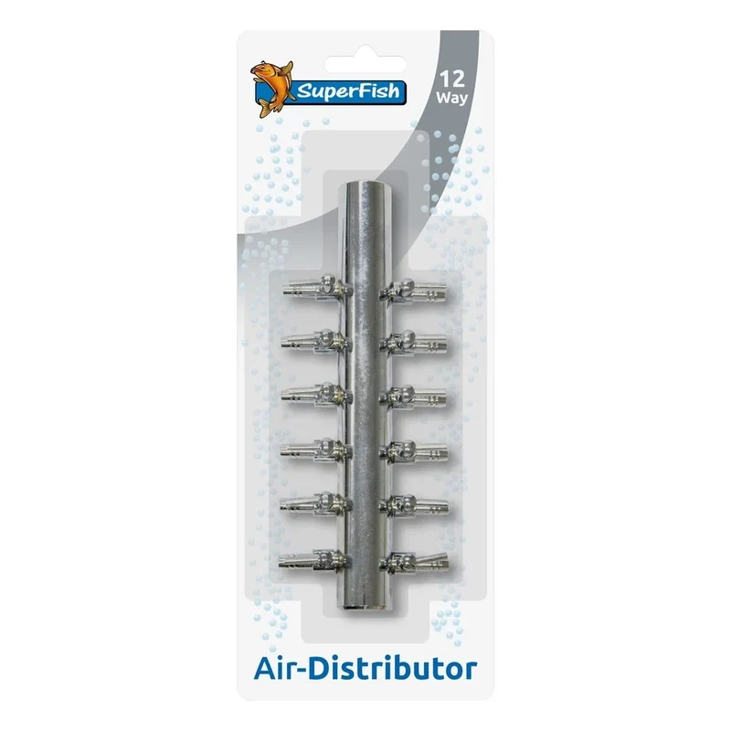 STAINLES AIR DISTRIBUTOR WITH 12 OUTLETS