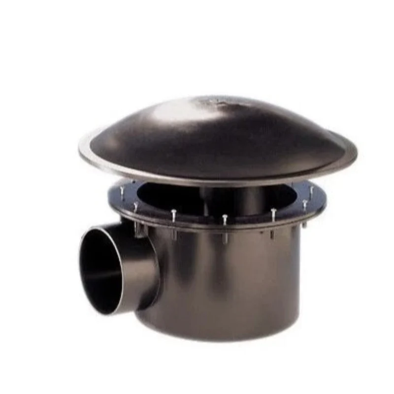 BOTTOM DRAIN 110 MM DOMED