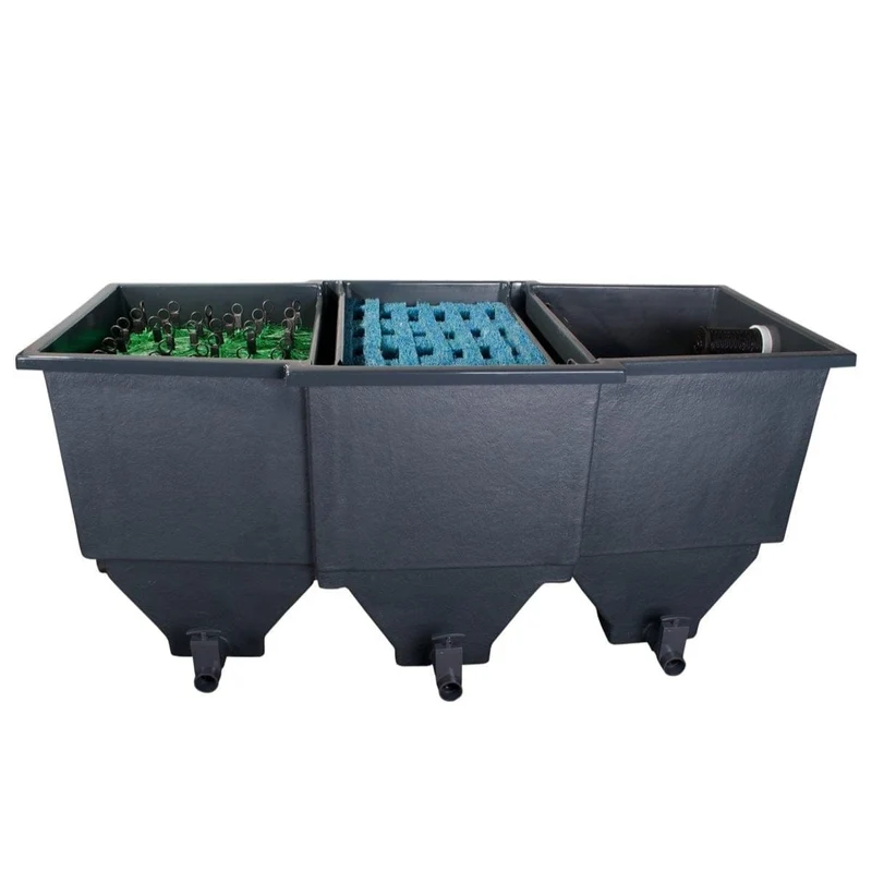 POLY TECH MOVE FILTER 100 - Filtre Multi Chambre pour Etang Jusqu'à 100M³