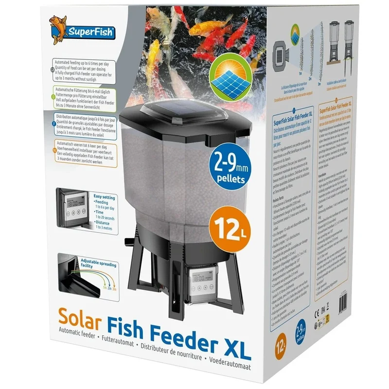 SF SOLAR FISH FEEDER XL - Distributeur Solaire pour Poissons