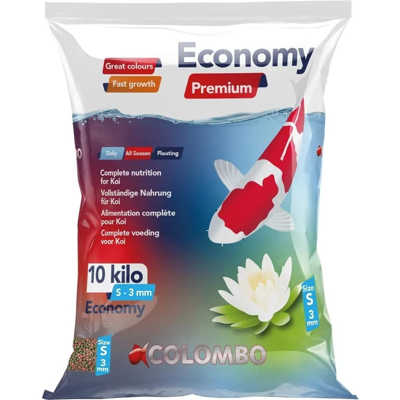 COLOMBO ECONOMY MINI 10 KG - Nourriture pour Carpes Koïs