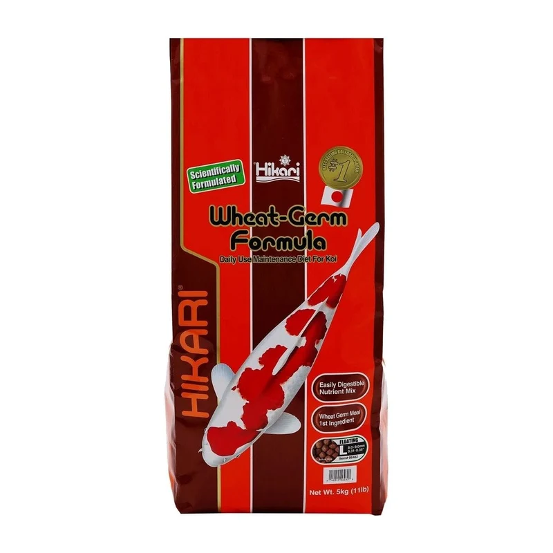 Hikari Wheat-Germ Flottant - Large 5kg - Facile à digérer, même en hiver !