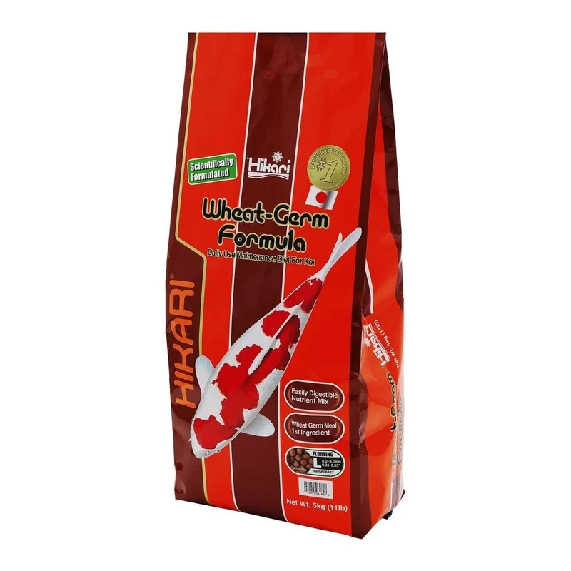 Hikari Wheat-Germ Flottant - Large 5kg - Facile à digérer, même en hiver !