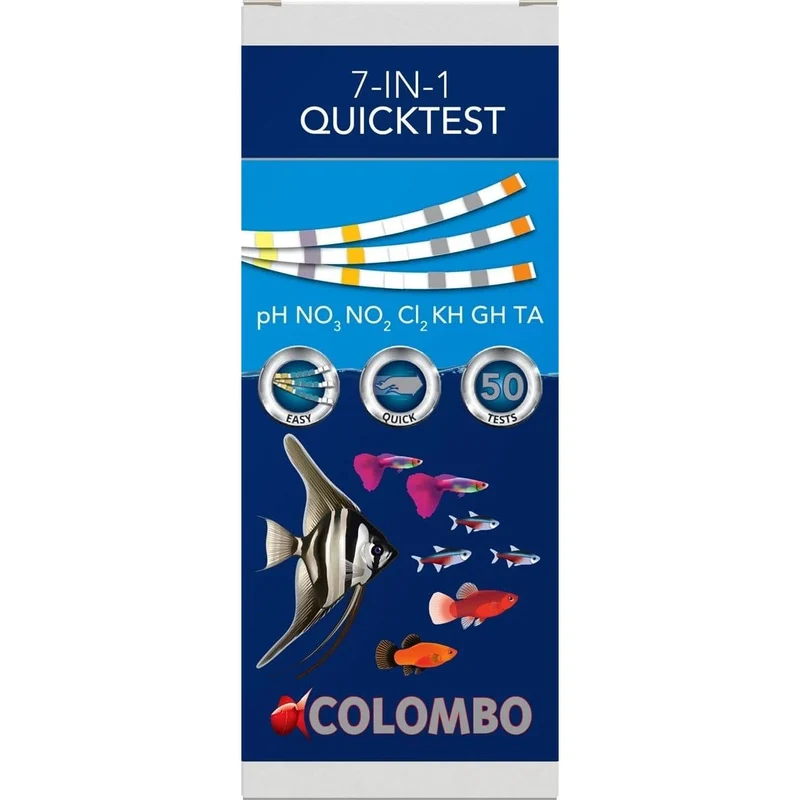 COLOMBO AQUA QUICKTEST 50 STRIPS