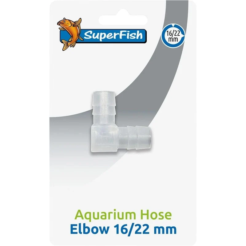 SF AQUARIUM HOSE ELBOW 16/22 MM