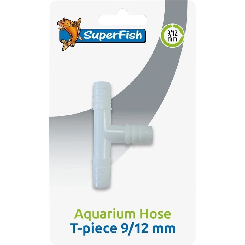SF AQUARIUM HOSE T PIECE 9/12 MM