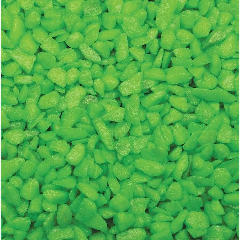SF DECO GRAVEL NEON GREEN 1 KG