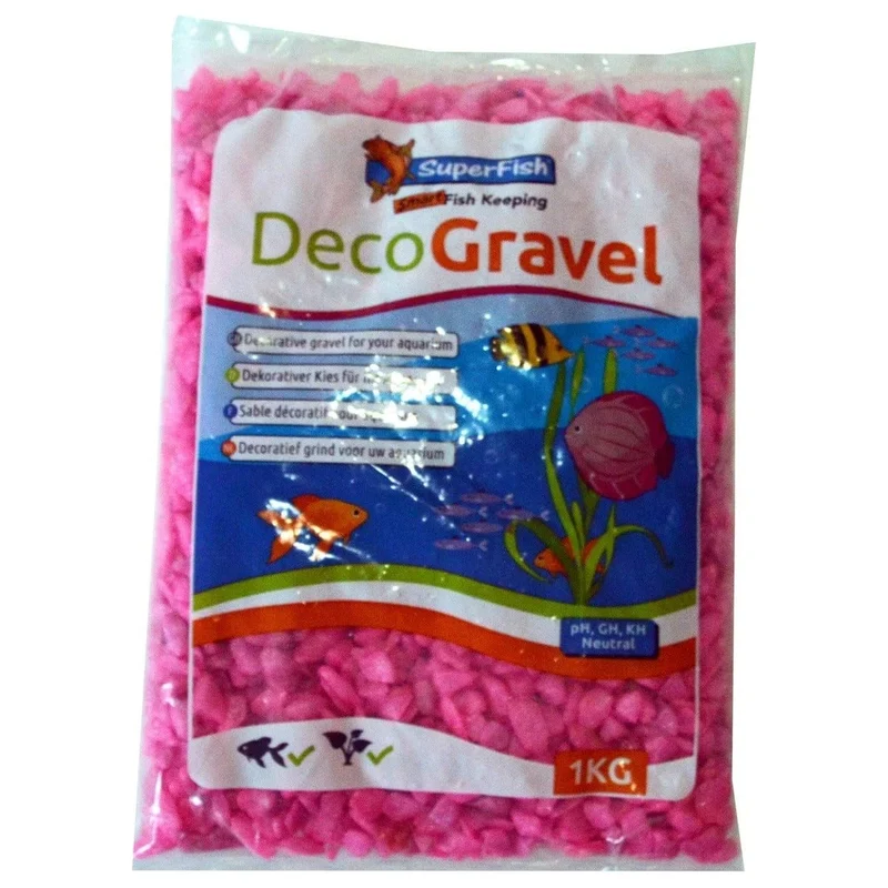 SF DECO GRAVEL NEON PINK 1 KG