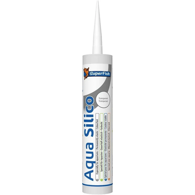 SF AQUA SILICO 300ML TRANSPARENT - Silicon pour Aquarium Transparent 300ML