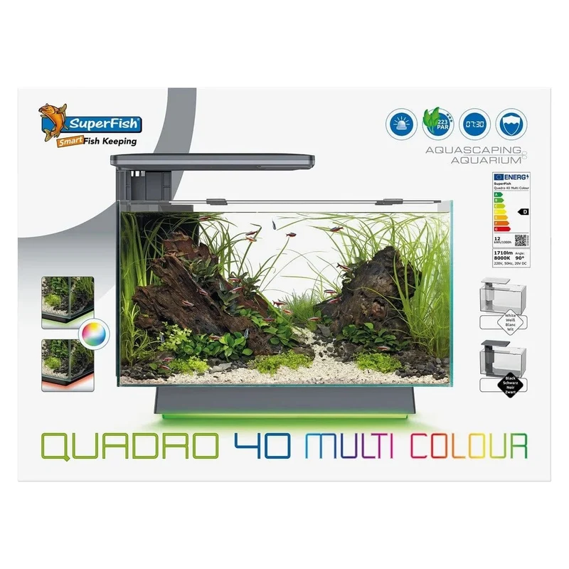 SF QUADRO 40 MULTI COLOUR BLACK