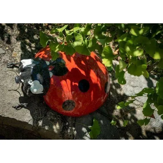 Coccinelle – XL - Insecte décoratif en métal recyclé