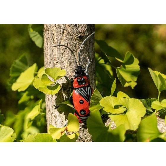 Gendarme PM - Insecte décoratif en métal recyclé