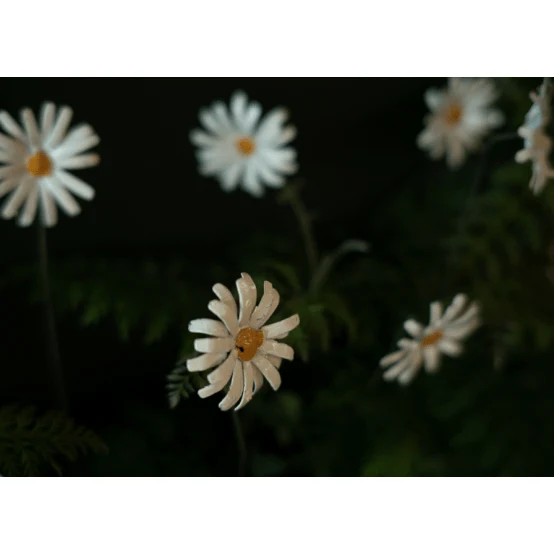 Marguerite - Végétal décoratif en métal recyclé