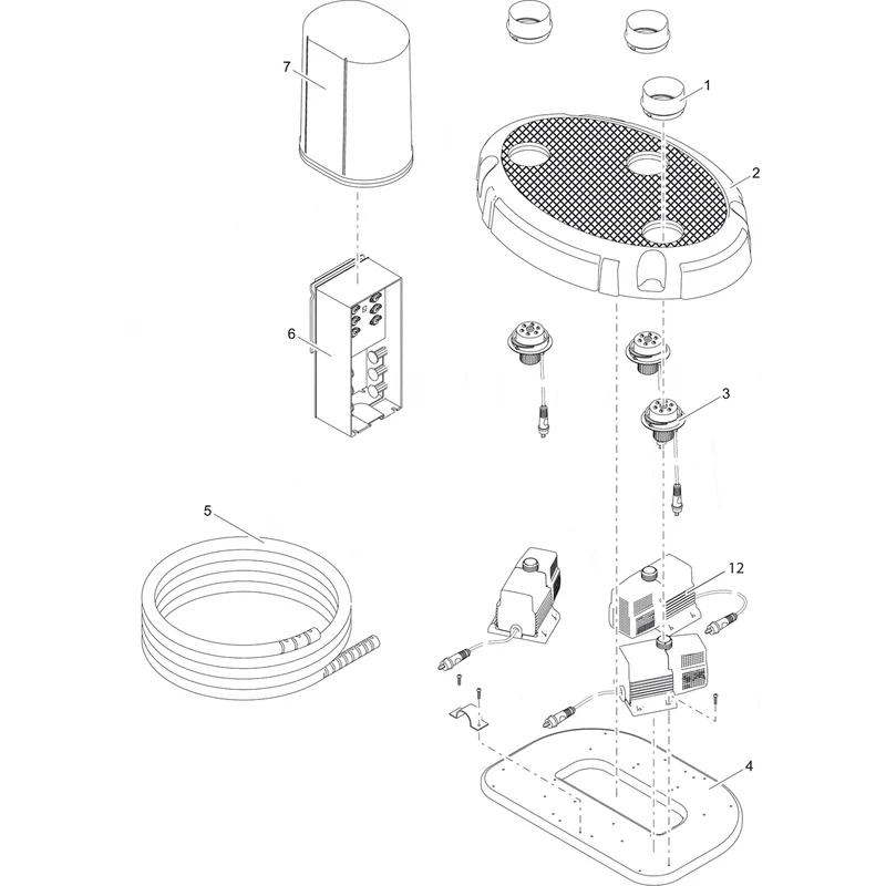 Pièces détachées pour Water Trio