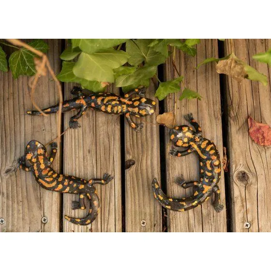 Salamandre - Animal décoratif en métal recyclé