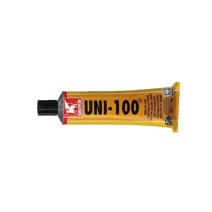 Griffon Colle pour PVC - type Uni-100 - Colle Thixotrope PVC Rigide