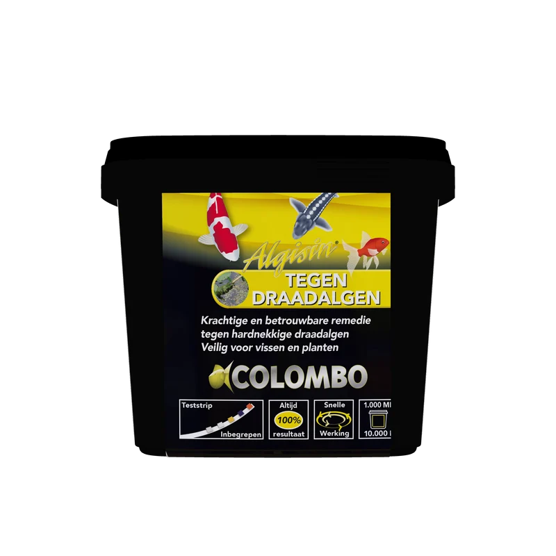Algisin 1000ml/10.000litres - Enlève rapidement les algues filamenteuses (testeur d'eau inclus) - Colombo