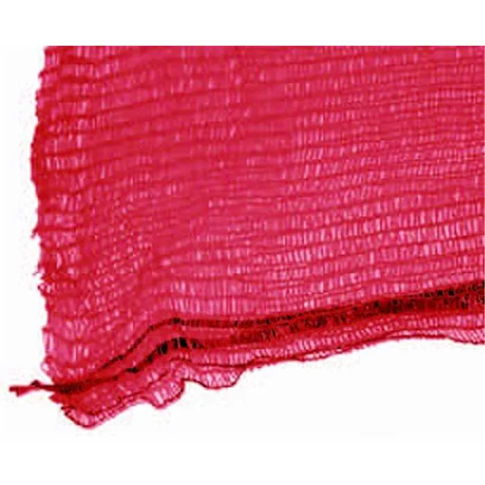 SAC FILTRATION AVEC CORDE 50 X 80 CM ROUGE