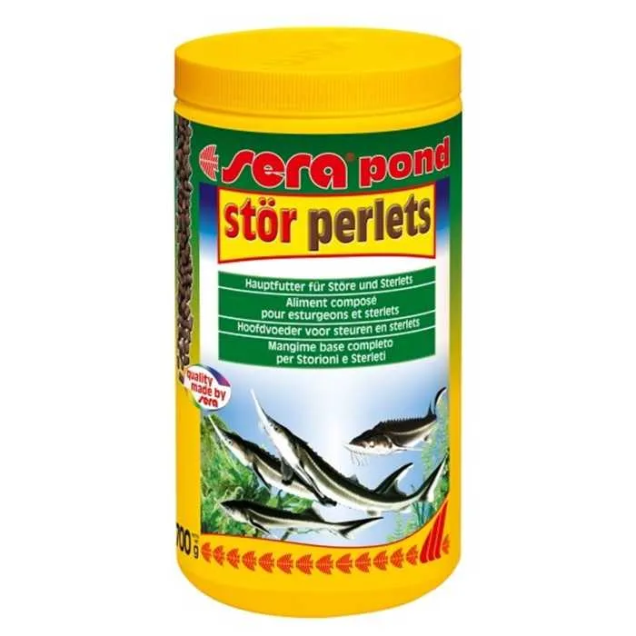 Sera Pond Stör Perlets - 1000ML - Nourriture pour esturgeons