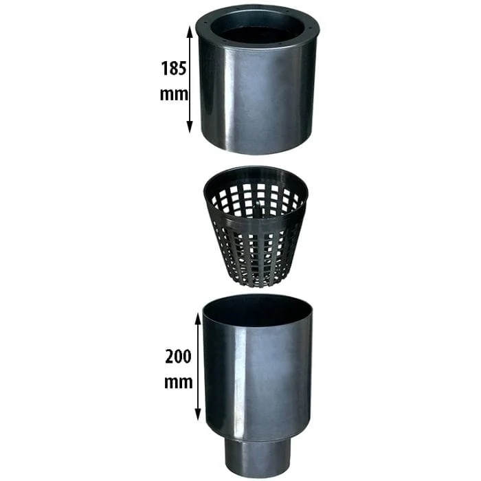 Skimmer flottant 200mm - À raccorder en 110mm - Aquaforte