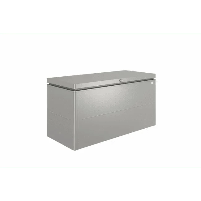 Biohort – LoungeBox Arcón de diseño Gris cuarzo metálico