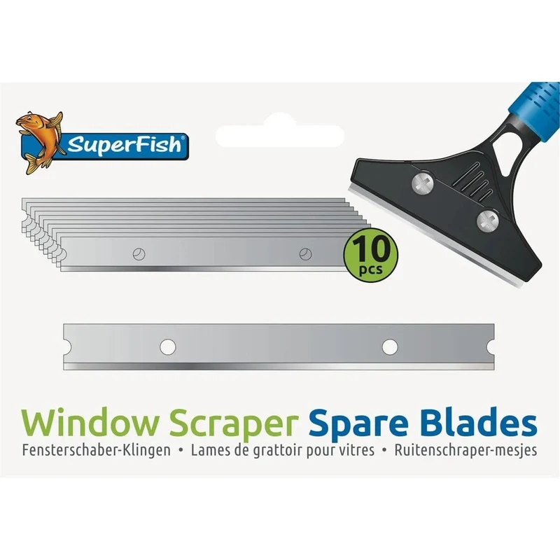 SF WINDOW SCRAPER BLADES 10X