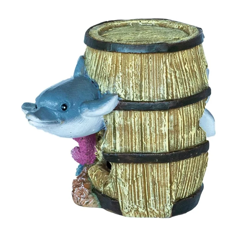 SF DECO BARREL DOLPHIN