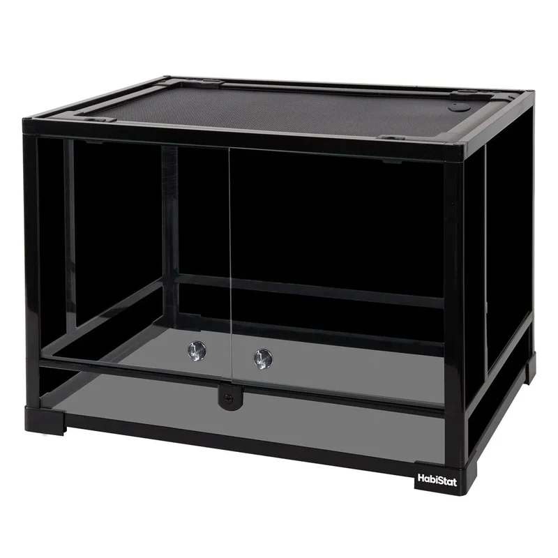 HABISTAT GLASS TERRARIUM 60 X 45 X 45CM FLAT-PACKED