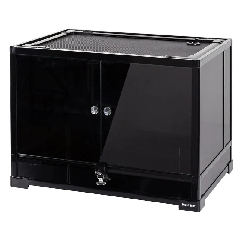 HABISTAT GLASS TERRARIUM 60 X 45 X 45CM FLAT-PACKED