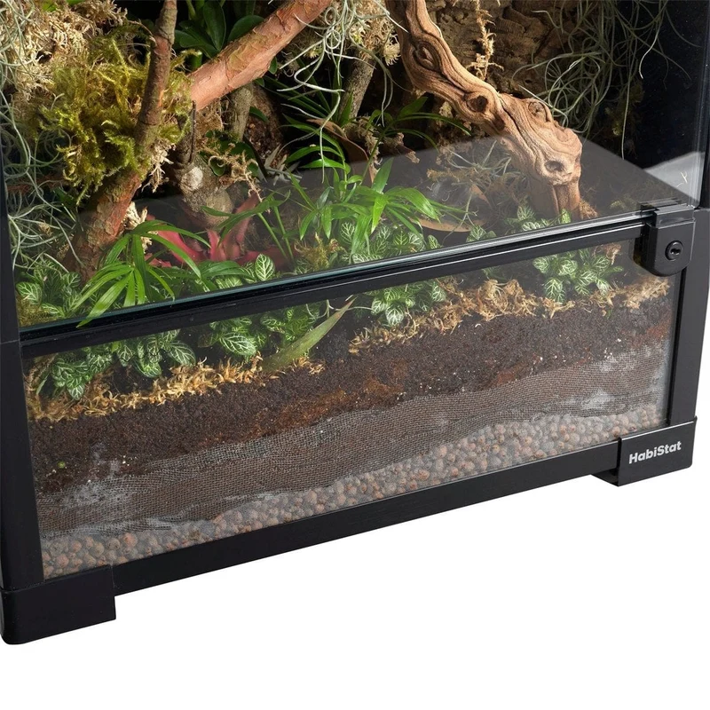 HABISTAT GLASS TERRARIUM 45 X 45 X 60CM FLAT-PACKED