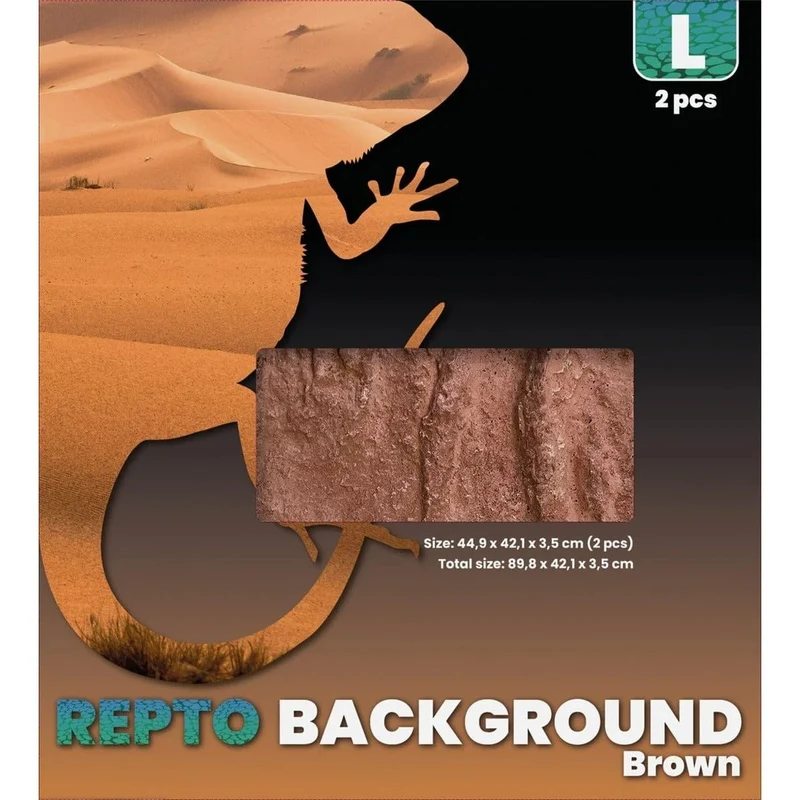 REPTO BACKGROUND BROWN 91x46x46