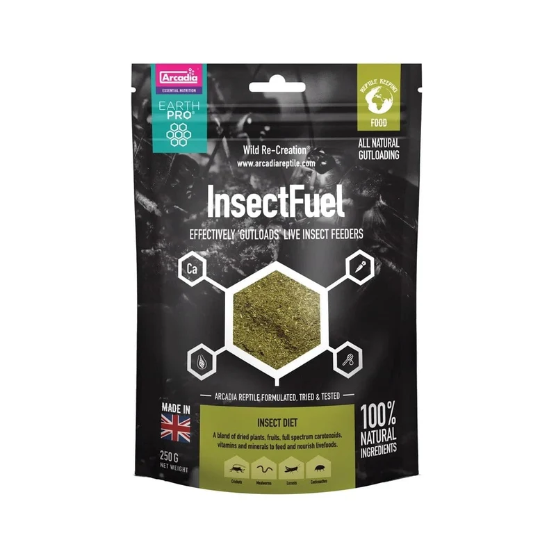 ARCADIA EARTH PRO INSECT FUEL 250 GRAM