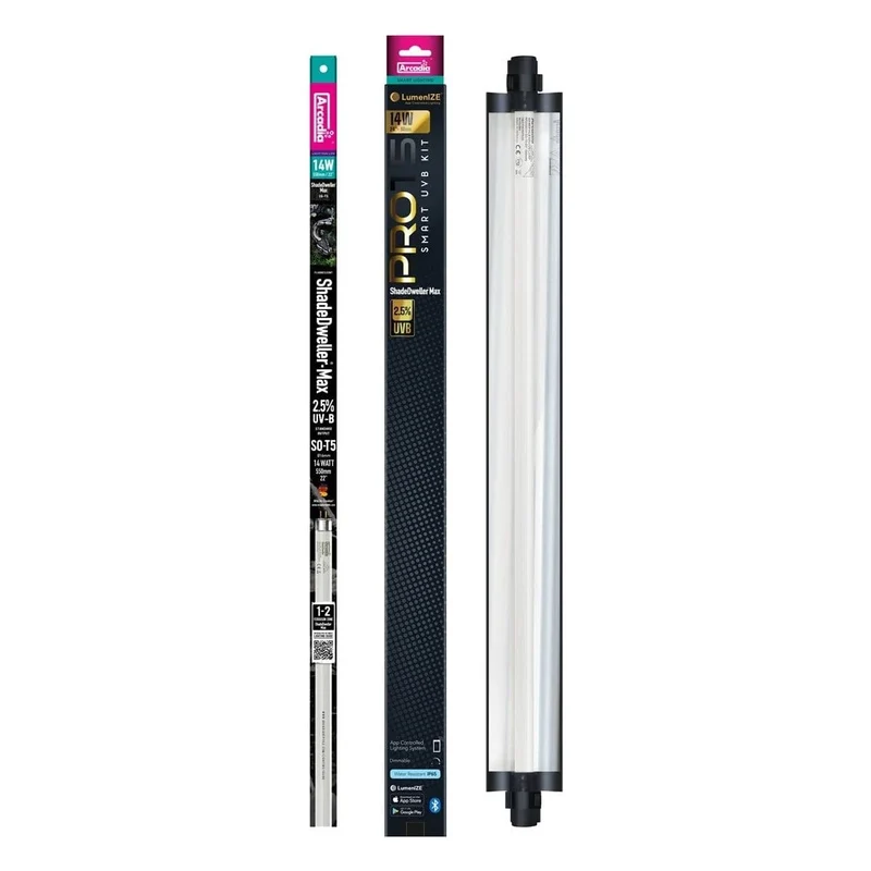 LUMENIZE PRO T5 UVB MAX KIT SHADEDWELLER 2.5% UVB 14 WATT