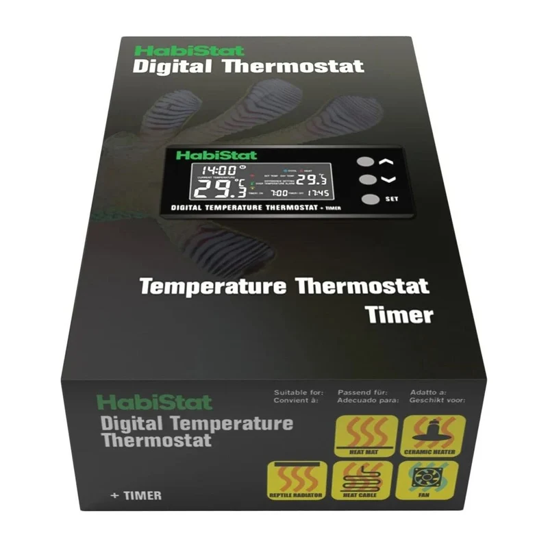 HABISTAT DIGITAL TEMPERATURE THERMOSTAT TIMER 600 WATT