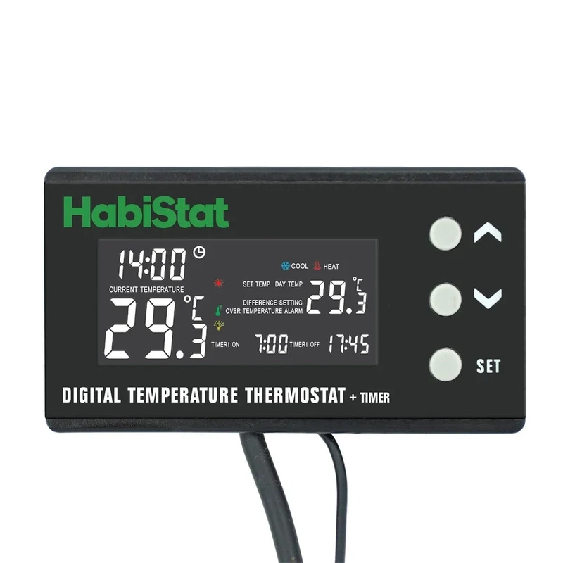 HABISTAT DIGITAL TEMPERATURE THERMOSTAT TIMER 600 WATT