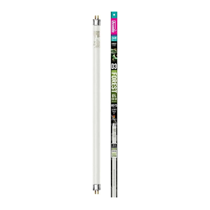 ARCADIA D3 FOREST T5 LAMP 6% UVB 56CM 24 WATT
