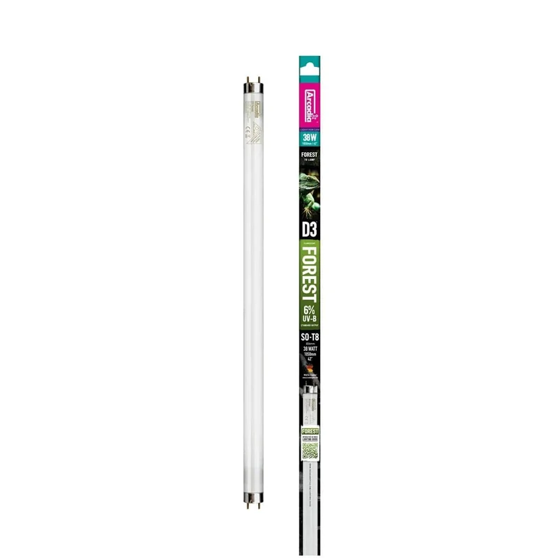 ARCADIA D3 FOREST T8 LAMP 6% UVB 105CM 38 WATT