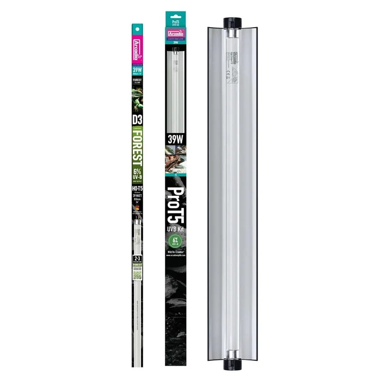 ARCADIA PRO T5 UVB KIT FOREST 6% UVB 39 WATT