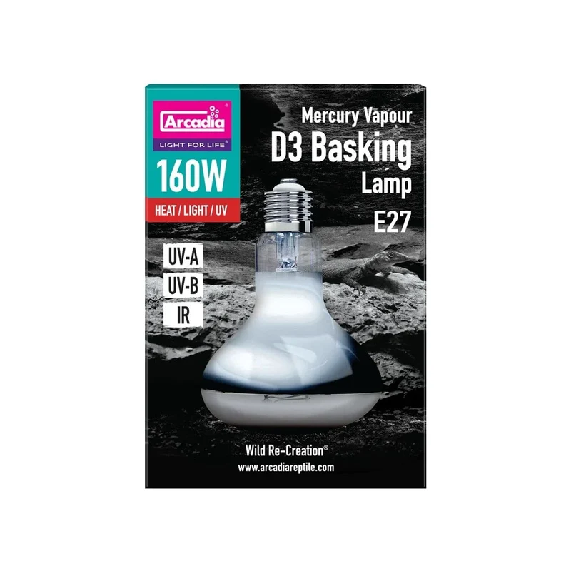 ARCADIA 2ND GENERATION UV BASKING LAMP 160 W