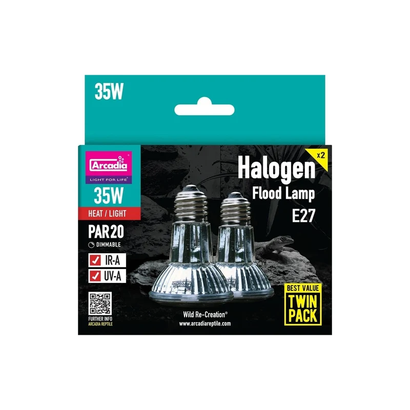 ARCADIA HALOGEN BASKING SPOT (E27) 100 WATT