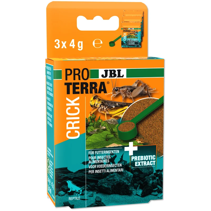 ProTerra JBL Crick - Aliment complet pour insectes alimentaires